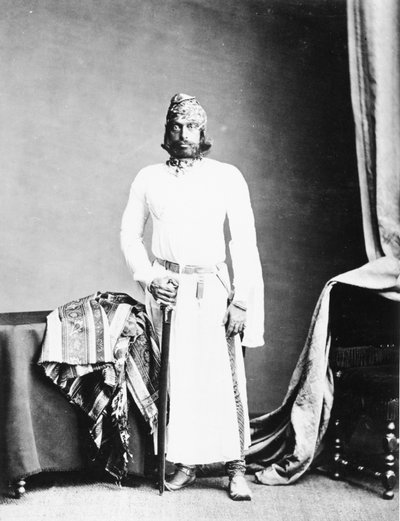 Maharaja Jaswant Singh II di Jodhpur, c.1870 da British Photographer